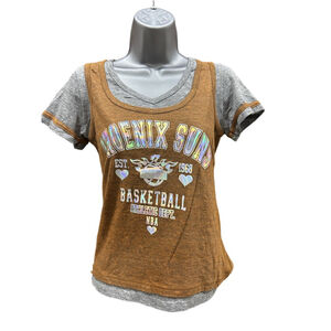 NWT NBA Store Phoenix Suns V-neck Women’s Tee size large
